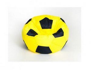 Кресло-мешок Мяч малый желто-черное в Нытве - nytva.ok-mebel.com | фото 1