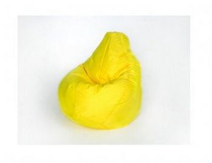Кресло-мешок Груша малое желтое в Нытве - nytva.ok-mebel.com | фото 1