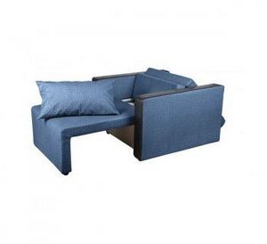 Кресло-кровать Милена с подлокотниками Синий в Нытве - nytva.ok-mebel.com | фото 2