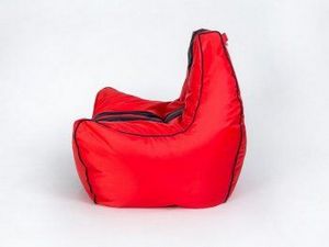 Бескаркасное кресло Авто красно-черное в Нытве - nytva.ok-mebel.com | фото 3