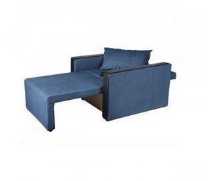 Кресло-кровать Милена с подлокотниками Синий в Нытве - nytva.ok-mebel.com | фото 3