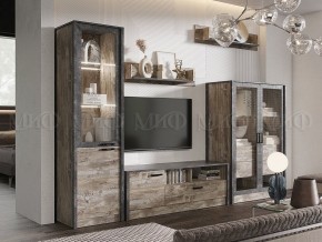 Амели Тумба ТВ (Дуб Юкон-Бетон темный) в Нытве - nytva.ok-mebel.com | фото 3