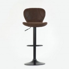 Барный стул Barneo N-86 Time / Black / VPU Brown Vintage коричневый винтаж PK970-18 в Нытве - nytva.ok-mebel.com | фото 3