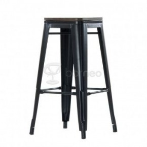 Барный табурет Barneo N-237 Tolix style Wood (цвет RAL) в Нытве - nytva.ok-mebel.com | фото