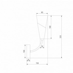 Бра Eurosvet Rhyton 60167/1 латунь в Нытве - nytva.ok-mebel.com | фото 5