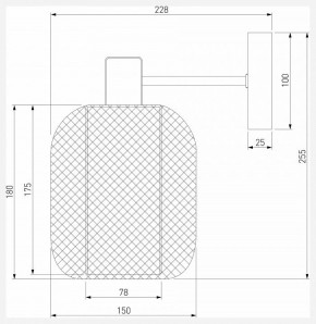 Бра Eurosvet Voile 30192/1 золото в Нытве - nytva.ok-mebel.com | фото 4