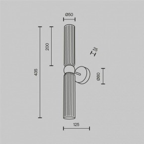 Бра Maytoni Antic MOD302WL-02CG1 в Нытве - nytva.ok-mebel.com | фото 3