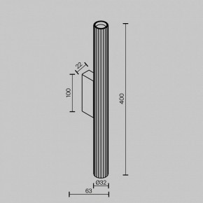 Бра Maytoni Calipso C082WL-12W2.7K-B в Нытве - nytva.ok-mebel.com | фото 4