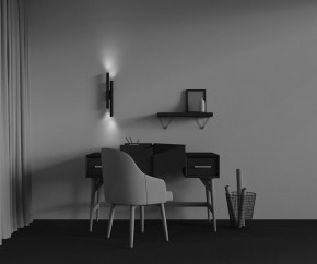 Бра Maytoni Calipso C082WL-24W2.7K-B в Нытве - nytva.ok-mebel.com | фото 4
