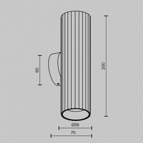 Бра Maytoni Calipso C106WL-02-GU10-BS в Нытве - nytva.ok-mebel.com | фото 8