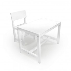 Детский растущий комплект стол и стул Я САМ "Лофт" (Белый, Белый) в Нытве - nytva.ok-mebel.com | фото