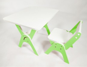 Детский растущий стол-парта и стул Я САМ "Умка" (Зеленый) в Нытве - nytva.ok-mebel.com | фото