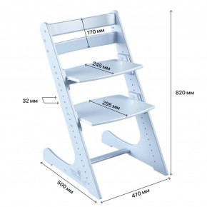 Детский растущий стул Конёк Горбунёк Комфорт (Небесный) в Нытве - nytva.ok-mebel.com | фото 2