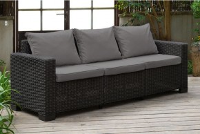 Диван Калифорния 3-х местный (California 3 Sofa), графит в Нытве - nytva.ok-mebel.com | фото