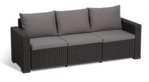 Диван Калифорния 3-х местный (California 3 Sofa), графит в Нытве - nytva.ok-mebel.com | фото 2