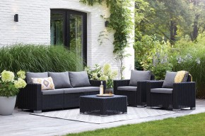 Диван Калифорния 3-х местный (California 3 Sofa), графит в Нытве - nytva.ok-mebel.com | фото 3