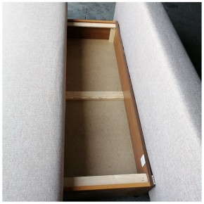 Диван-кровать Комфорт без подлокотников BALTIC AZURE (2 подушки) в Нытве - nytva.ok-mebel.com | фото 6