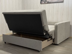 Диван Уют Аккордеон БД 1400 с подлокотниками (НПБ) велюр Comfort 8 в Нытве - nytva.ok-mebel.com | фото 4