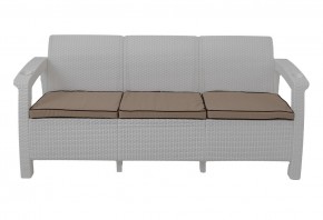 Диван Yalta Premium Sofa 3 Set (Ялта) белый (+подушки под спину) в Нытве - nytva.ok-mebel.com | фото 2
