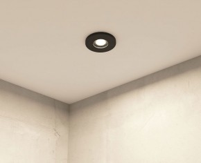 DK2036-BK Встраиваемый светильник влагозащ., IP 44, до 15 Вт, GU10, LED, черный, алюминий в Нытве - nytva.ok-mebel.com | фото 7