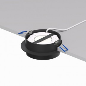 DK2090-BK Встраиваемый светильник FLAT, IP 20, до 15 Вт, GX53, LED, черный, алюминий в Нытве - nytva.ok-mebel.com | фото 4