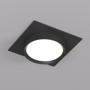 DK2091-BK Встраиваемый светильник FLAT, IP 20, до 15 Вт, GX53, LED, черный, алюминий в Нытве - nytva.ok-mebel.com | фото