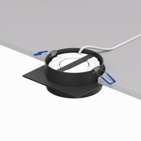 DK2091-BK Встраиваемый светильник FLAT, IP 20, до 15 Вт, GX53, LED, черный, алюминий в Нытве - nytva.ok-mebel.com | фото 4