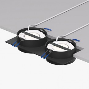 DK2092-BK Встраиваемый светильник FLAT, IP 20, до 15 Вт, GX53, LED, черный, алюминий в Нытве - nytva.ok-mebel.com | фото 2