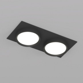 DK2092-BK Встраиваемый светильник FLAT, IP 20, до 15 Вт, GX53, LED, черный, алюминий в Нытве - nytva.ok-mebel.com | фото 4