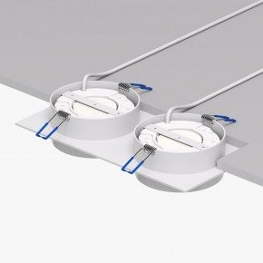 DK2092-WH Встраиваемый светильник FLAT, IP 20, до 15 Вт, GX53, LED, белый, алюминий в Нытве - nytva.ok-mebel.com | фото 4