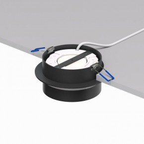 DK2100-BK Встраиваемый светильник NIKO, IP 20, до 15 Вт, GX53, LED, черный, акрил, алюминий в Нытве - nytva.ok-mebel.com | фото 4