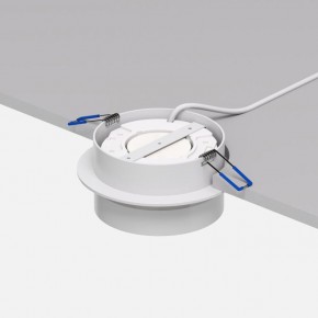 DK2100-WH Встраиваемый светильник NIKO, IP 20, до 15 Вт, GX53, LED, белый, акрил, алюминий в Нытве - nytva.ok-mebel.com | фото 4