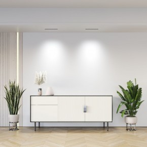 DK2515-WB Встраиваемый светильник SPACE со светодиодом L240mm 220V 20W 38° 4000К IP20 белый/черный алюминий в Нытве - nytva.ok-mebel.com | фото 7