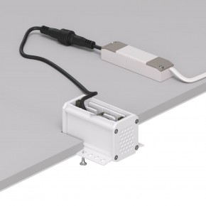 DK2530-WB Встраиваемый светильник SPACE со светодиодом под шпатлевку L69mm 220V 6W 38° 4000К IP20 белый/черный алюминий в Нытве - nytva.ok-mebel.com | фото 5