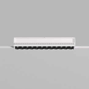 DK2532-WB Встраиваемый светильник SPACE со светодиодом под шпатлевку L240mm 220V 20W 38° 4000К IP20 белый/черный алюминий в Нытве - nytva.ok-mebel.com | фото 3