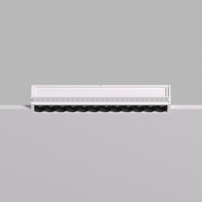 DK2532-WB Встраиваемый светильник SPACE со светодиодом под шпатлевку L240mm 220V 20W 38° 4000К IP20 белый/черный алюминий в Нытве - nytva.ok-mebel.com | фото 4