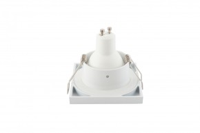DK3014-WH Встраиваемый светильник влагозащ., IP 44, 50 Вт, GU10, белый, алюминий в Нытве - nytva.ok-mebel.com | фото 5