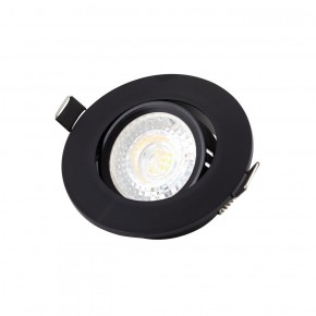 DK3020-BK Встраиваемый светильник, IP 20, 10 Вт, GU5.3, LED, черный, пластик в Нытве - nytva.ok-mebel.com | фото