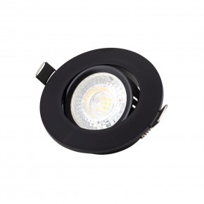 DK3020-BK Встраиваемый светильник, IP 20, 10 Вт, GU5.3, LED, черный, пластик в Нытве - nytva.ok-mebel.com | фото 2