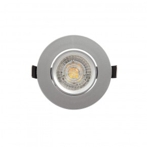 DK3020-CM Встраиваемый светильник, IP 20, 10 Вт, GU5.3, LED, серый, пластик в Нытве - nytva.ok-mebel.com | фото