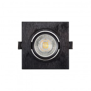 DK3021-BK Встраиваемый светильник, IP 20, 10 Вт, GU5.3, LED, черный, пластик в Нытве - nytva.ok-mebel.com | фото