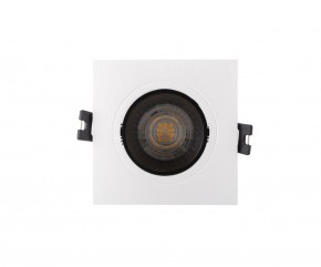 DK3021-WB Встраиваемый светильник, IP 20, 10 Вт, GU5.3, LED, белый/черный, пластик в Нытве - nytva.ok-mebel.com | фото