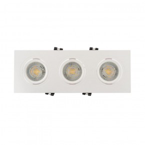 DK3023-WH Встраиваемый светильник, IP 20, 10 Вт, GU5.3, LED, белый, пластик в Нытве - nytva.ok-mebel.com | фото 2