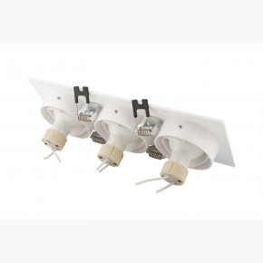 DK3023-WH Встраиваемый светильник, IP 20, 10 Вт, GU5.3, LED, белый, пластик в Нытве - nytva.ok-mebel.com | фото 4
