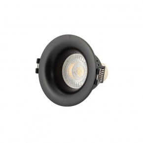 DK3024-BK Встраиваемый светильник, IP 20, 10 Вт, GU5.3, LED, черный, пластик в Нытве - nytva.ok-mebel.com | фото