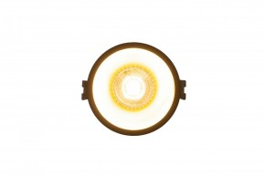 DK3026-BG Встраиваемый светильник, IP 20, 10 Вт, GU5.3, LED, черный/золотой, пластик в Нытве - nytva.ok-mebel.com | фото 2