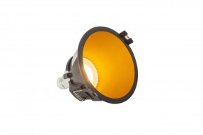DK3026-BG Встраиваемый светильник, IP 20, 10 Вт, GU5.3, LED, черный/золотой, пластик в Нытве - nytva.ok-mebel.com | фото 3