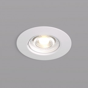 DK3028-WH Встраиваемый светильник, IP 20, 10 Вт, GU5.3, LED, белый, пластик в Нытве - nytva.ok-mebel.com | фото