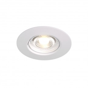 DK3028-WH Встраиваемый светильник, IP 20, 10 Вт, GU5.3, LED, белый, пластик в Нытве - nytva.ok-mebel.com | фото 5