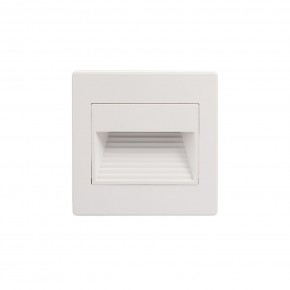 DK3050-WH Светильник встраиваемый в стену, IP 20, LED 3000, 1 Вт, белый, пластик в Нытве - nytva.ok-mebel.com | фото 3